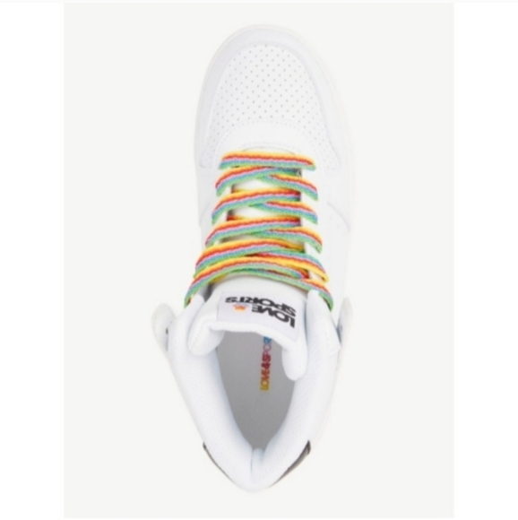 Women's Love & Sport High-Top Sneakers - Picture 6 of 10